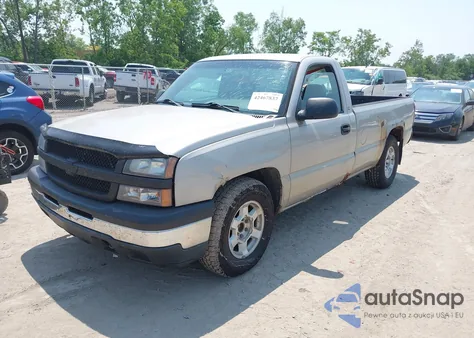 2005 Chevrolet Silverado 1500 Work Truck из США, поврежденный, VIN 1GCEC14X75Z136767